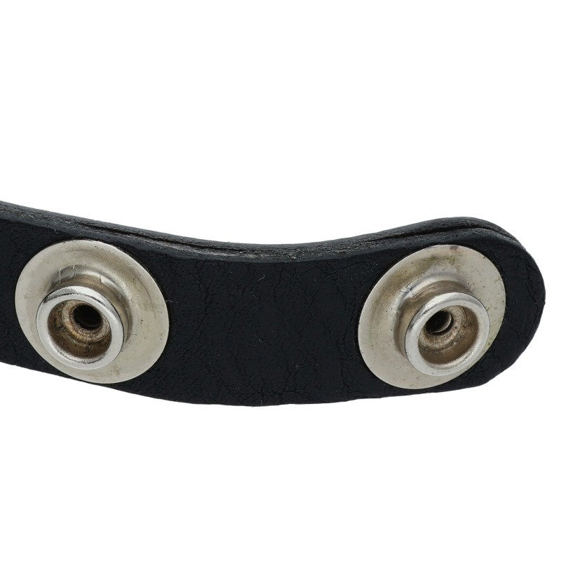 Chrome Hearts CUFF PLATE FLRL CRS Leather Size ONE SIZE