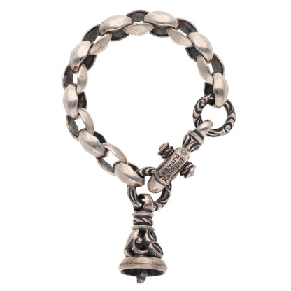 LEONARD KAMHOUT Silk Link M1 Bell Silver Size ONE SIZE
