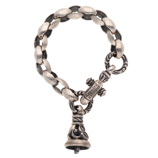 LEONARD KAMHOUT Silk Link M1 Bell Silver Size ONE SIZE