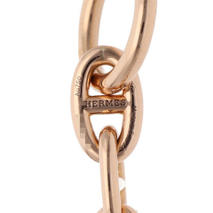 HERMES K18PG Chaine d'Ancre MM Bracelet Size ONE SIZE