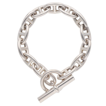 HERMES Chaine d'Ancre GM Silver Bracelet Size ONE SIZE