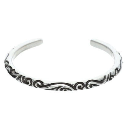 Chrome Hearts Scroll Band Silver Bracelet Size ONE SIZE