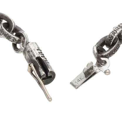 Chrome Hearts PAPER CHAIN Silver Bracelet Size ONE SIZE