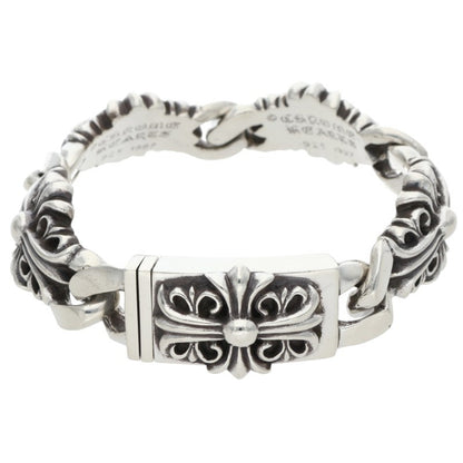 Chrome Hearts KEEPER LINK Silver Bracelet Size ONE SIZE