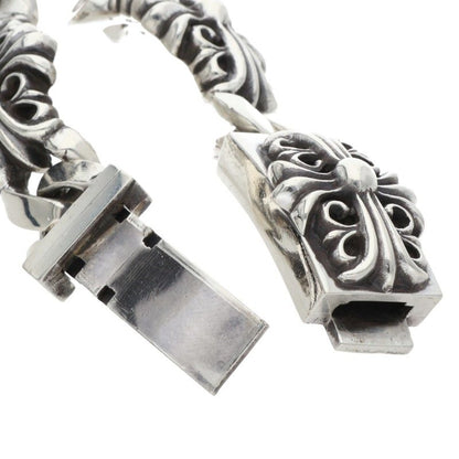 Chrome Hearts KEEPER LINK Silver Bracelet Size ONE SIZE
