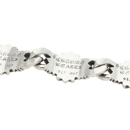 Chrome Hearts KEEPER LINK Silver Bracelet Size ONE SIZE