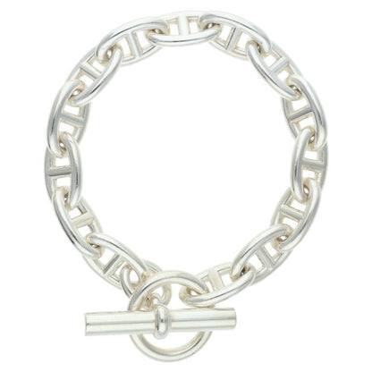 HERMES Chaine d'Ancre GM Silver Bracelet Size ONE SIZE