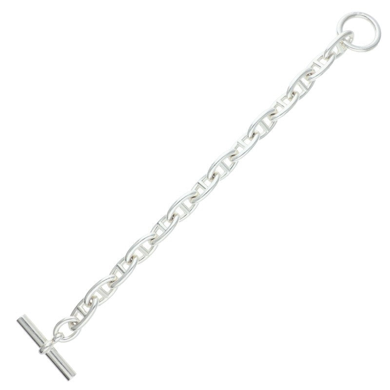 HERMES Chaine d'Ancre GM Silver Bracelet Size ONE SIZE