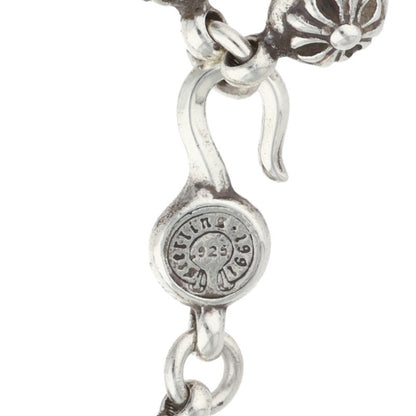 Chrome Hearts #1 Cross Ball Silver Bracelet Size ONE SIZE