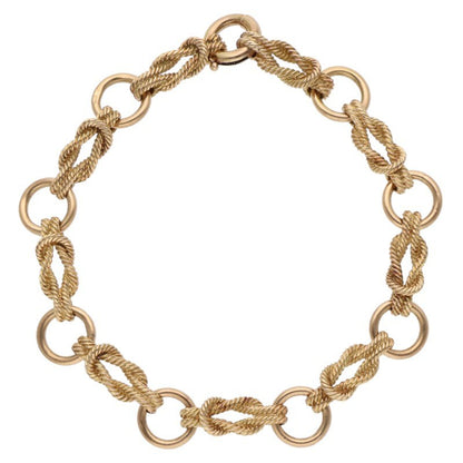 HERMES Audierne K18YG Bracelet Size ONE SIZE