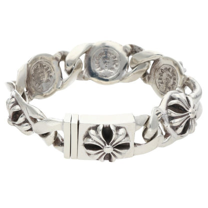 Chrome Hearts CROSS LINK Silver Bracelet