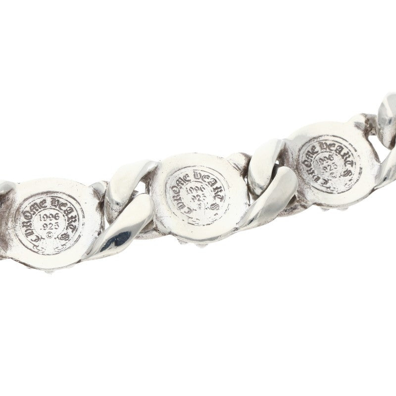 Chrome Hearts CROSS LINK Silver Bracelet