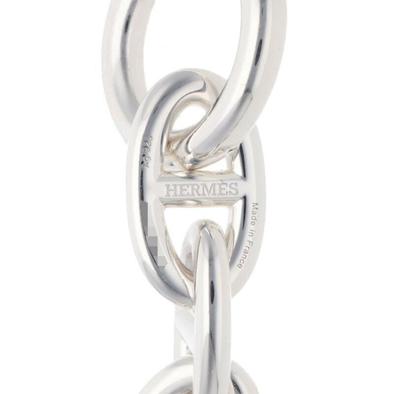 HERMES Chaine d'Ancre TGM Silver Bracelet Size ONE SIZE