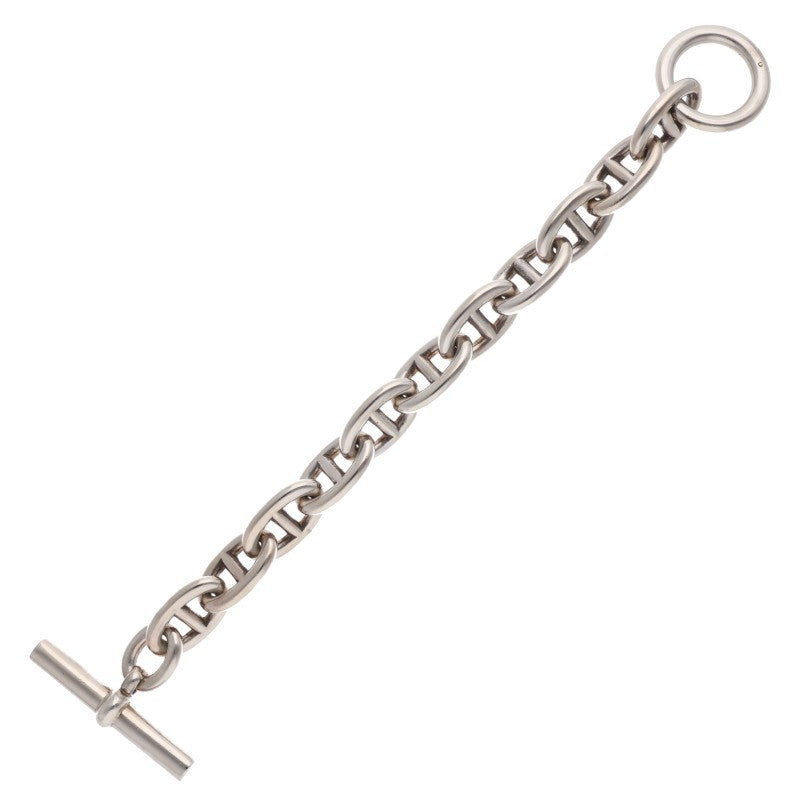 HERMES Chaine d'Ancre TGM Silver Bracelet Size ONE SIZE