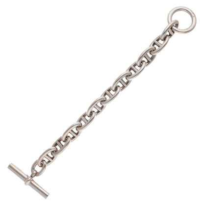 HERMES Chaine d'Ancre TGM Silver Bracelet Size ONE SIZE