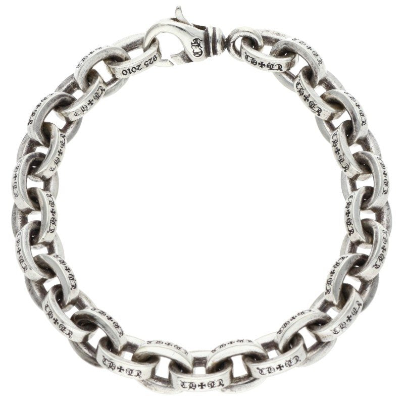 Chrome Hearts LARGE PAPER CHN Silver Bracelet