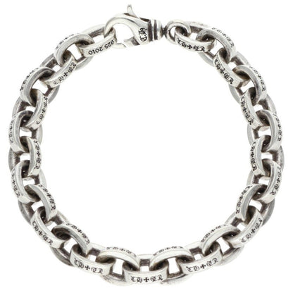 Chrome Hearts LARGE PAPER CHN Silver Bracelet