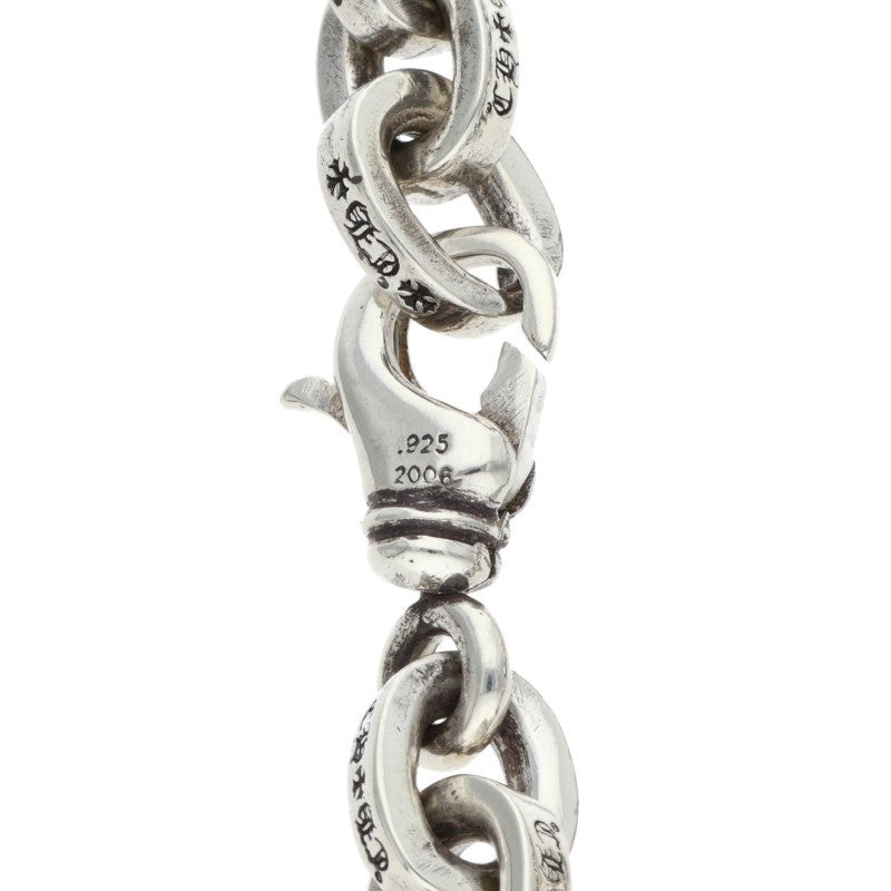 Chrome Hearts LARGE PAPER CHN Silver Bracelet