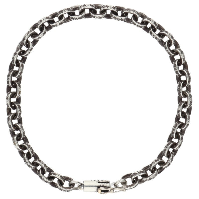 Chrome Hearts PAPER CHAIN Silver Bracelet