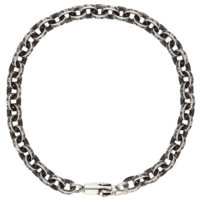 Chrome Hearts PAPER CHAIN Silver Bracelet
