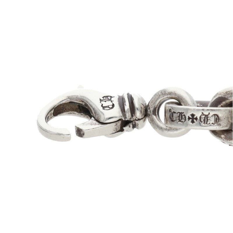 Chrome Hearts 925 Silver Large Chain Bracelet Size 8INCH