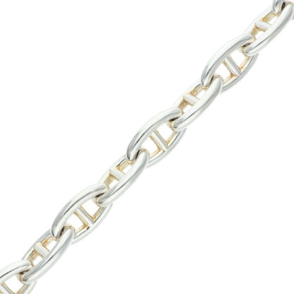HERMES Chaine d'Ancre GM Silver Bracelet 925 Size 13LINK