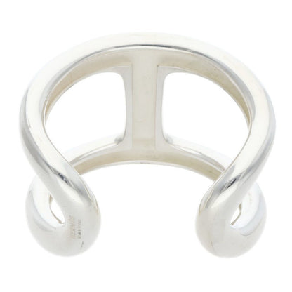 HERMES Osmose GM Silver Bangle Size ONE SIZE