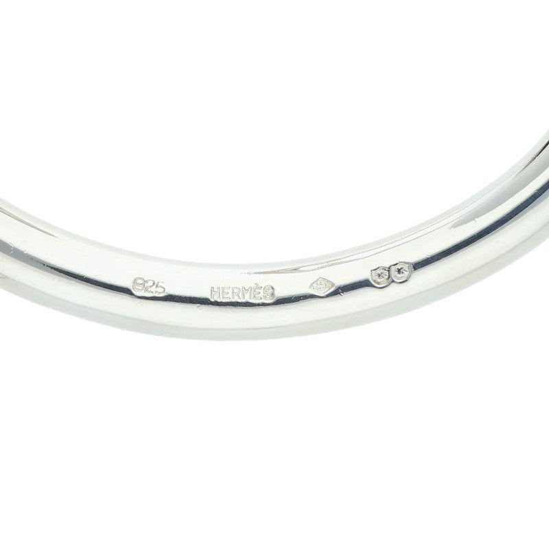 HERMES Nausicaa Silver Bangle Size ONE SIZE