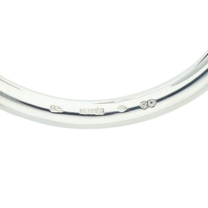 HERMES Nausicaa Silver Bangle Size ONE SIZE