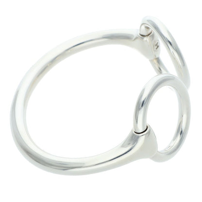 HERMES Nausicaa Silver Bangle Size ONE SIZE