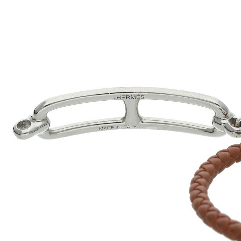 HERMES Roulis Double Tour Braided Leather Size ONE SIZE