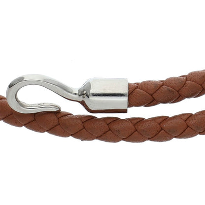 HERMES Roulis Double Tour Braided Leather Size ONE SIZE