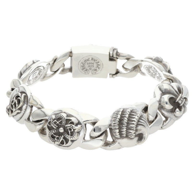Chrome Hearts Multi Link Silver Bracelet Size ONE SIZE