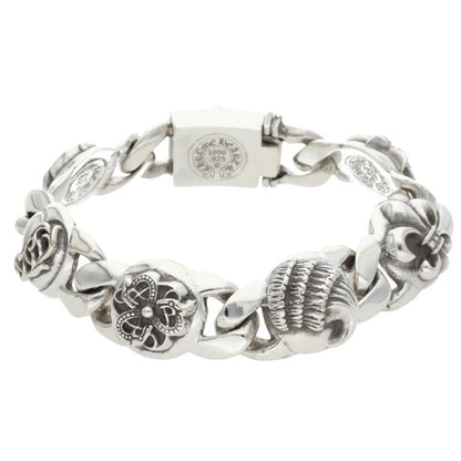 Chrome Hearts Multi Link Silver Bracelet Size ONE SIZE