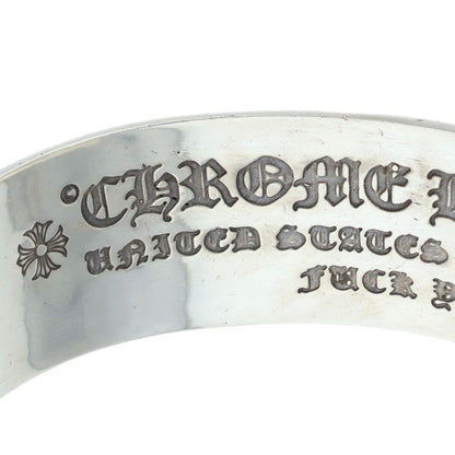 Chrome Hearts CH SCROLL LABEL Silver Cuff