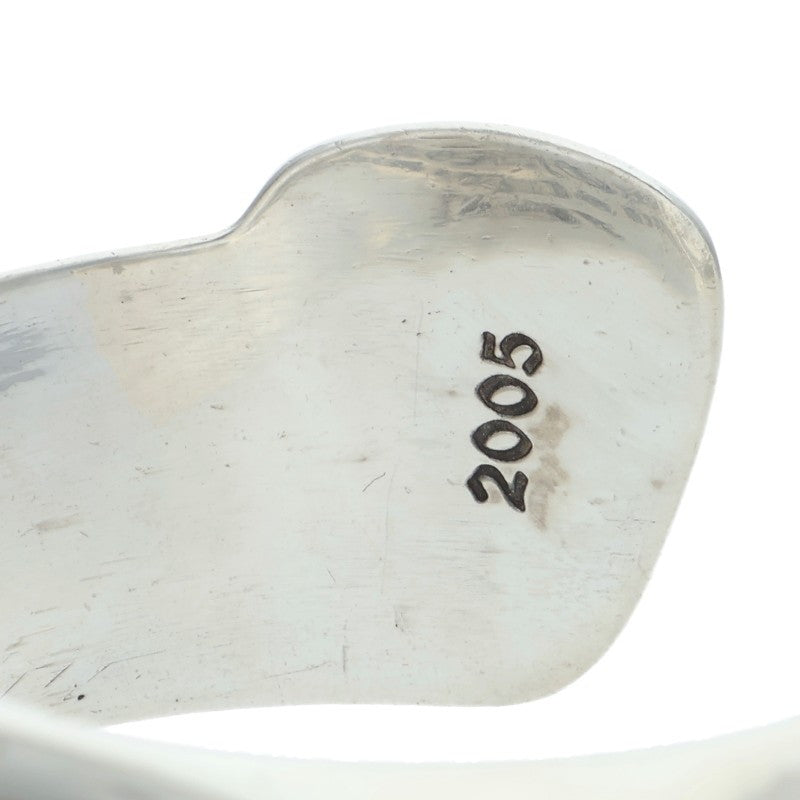 Chrome Hearts CH SCROLL LABEL Silver Cuff