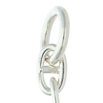 HERMES Chaine d'Ancre TGM Silver Bracelet 925 Size ONE SIZE