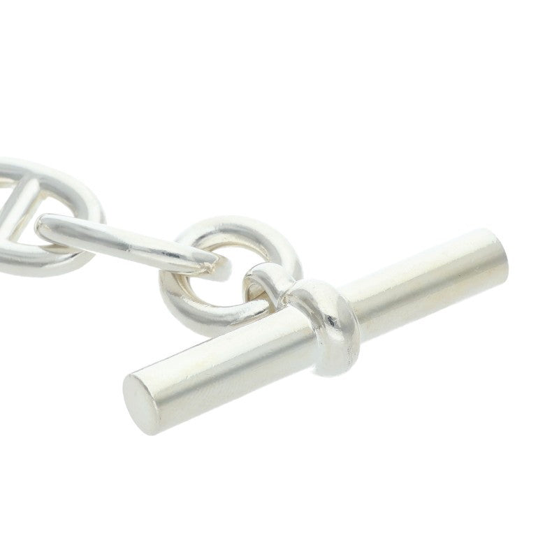HERMES Chaine d'Ancre TGM Silver Bracelet 925 Size ONE SIZE