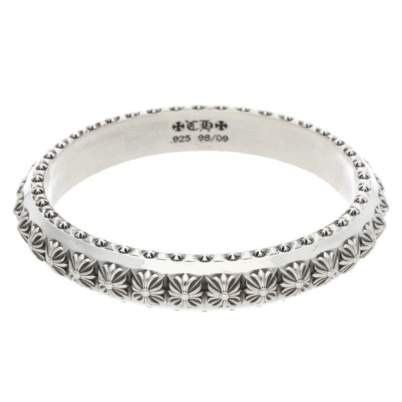 Chrome Hearts Beat Punk Silver Bangle Size ONE SIZE