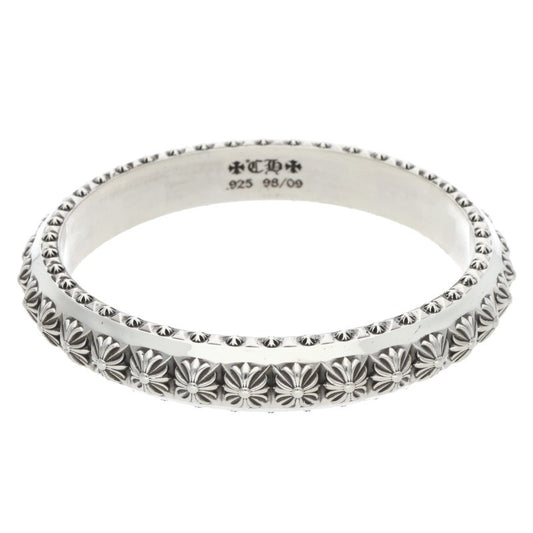 Chrome Hearts Beat Punk Silver Bangle Size ONE SIZE