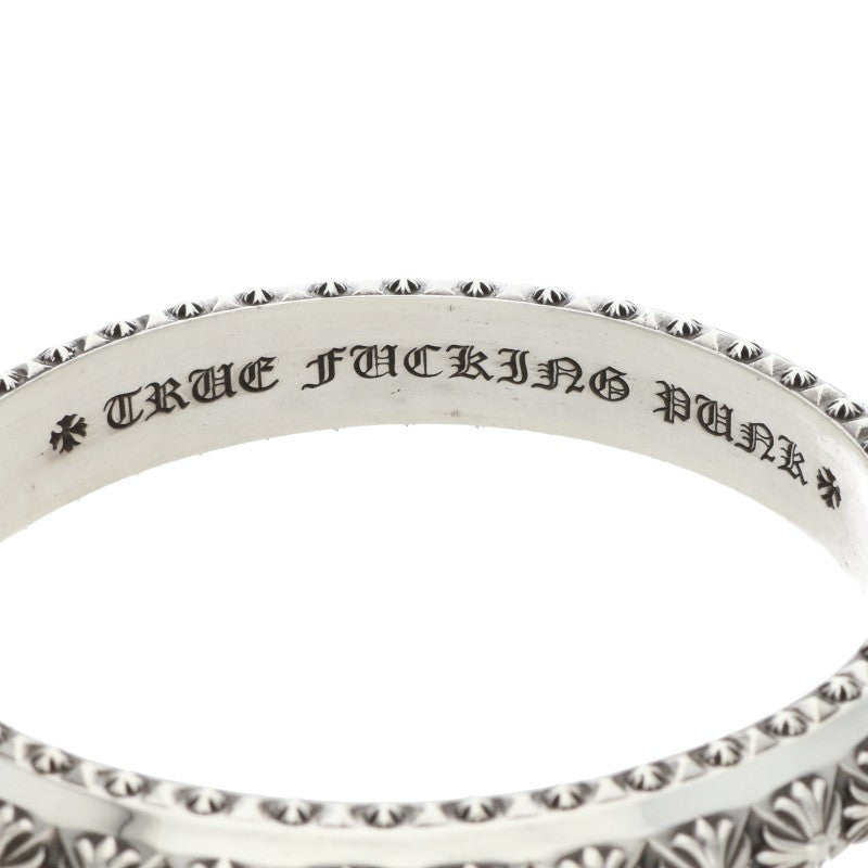 Chrome Hearts Beat Punk Silver Bangle Size ONE SIZE