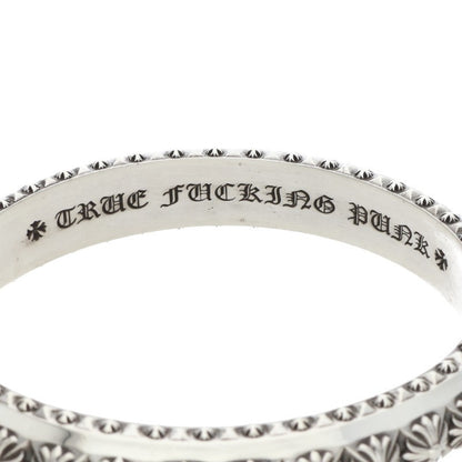 Chrome Hearts Beat Punk Silver Bangle Size ONE SIZE