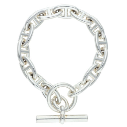 HERMES Chaine d'Ancre GM Silver Bracelet Size ONE SIZE