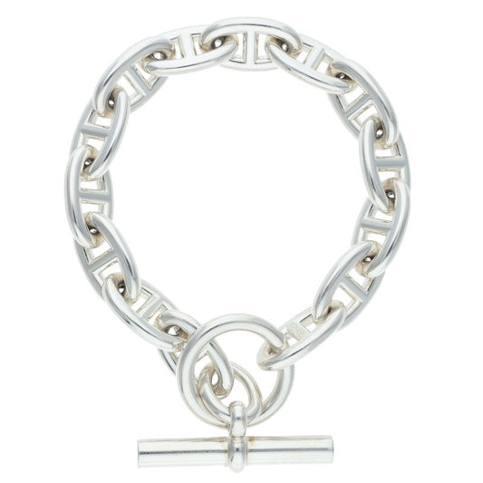 HERMES Chaine d'Ancre GM Silver Bracelet Size ONE SIZE