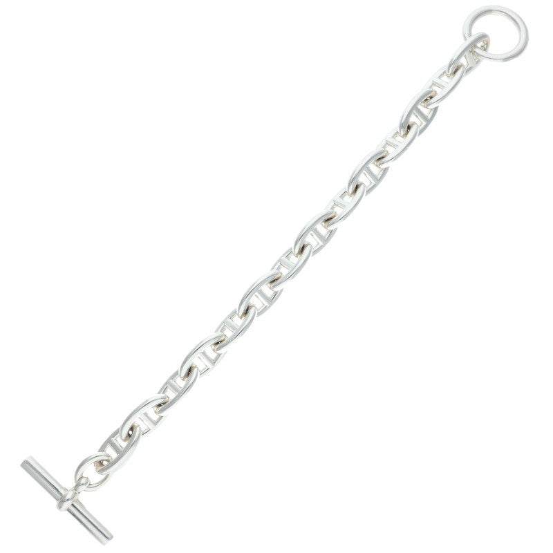 HERMES Chaine d'Ancre GM Silver Bracelet Size ONE SIZE