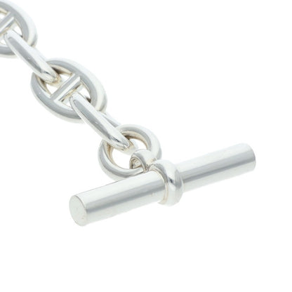 HERMES Chaine d'Ancre GM Silver Bracelet Size ONE SIZE