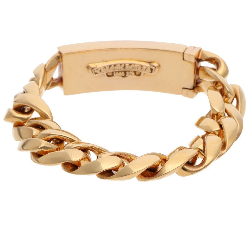 Chrome Hearts 22K Pave Diamond ID Bracelet Size 13LINK