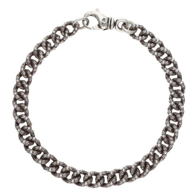 Chrome Hearts XTRA FNCY MINI Silver Bracelet Size ONE SIZE