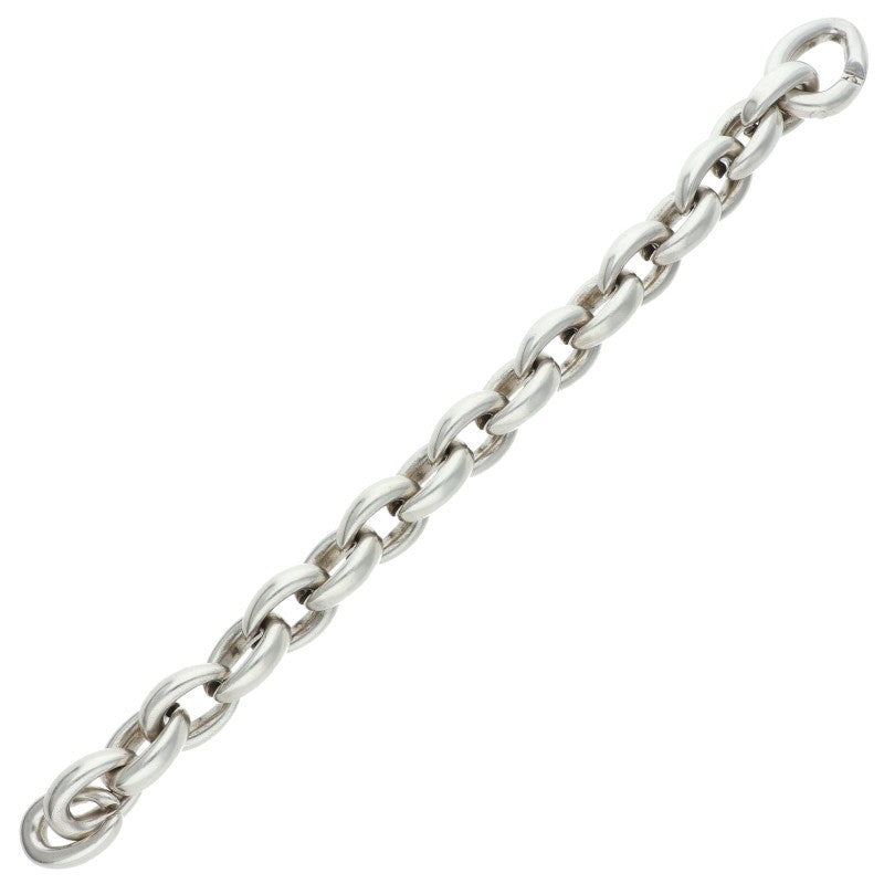 HERMES Acrobate MM Silver Bracelet Size ONE SIZE