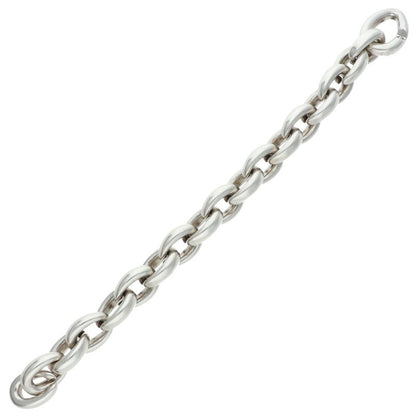 HERMES Acrobate MM Silver Bracelet Size ONE SIZE